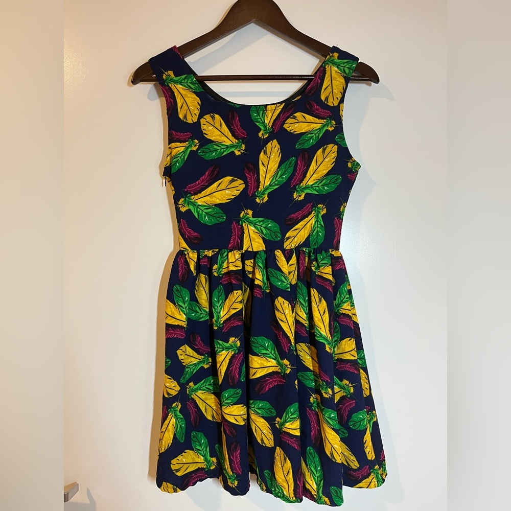 Colorful Printed Dress (Size S-M)